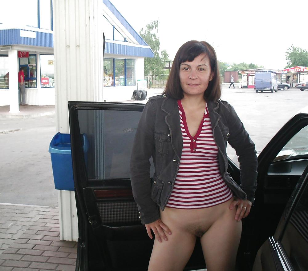 25P Russian sexwife. Public Nudity. Amateur.
