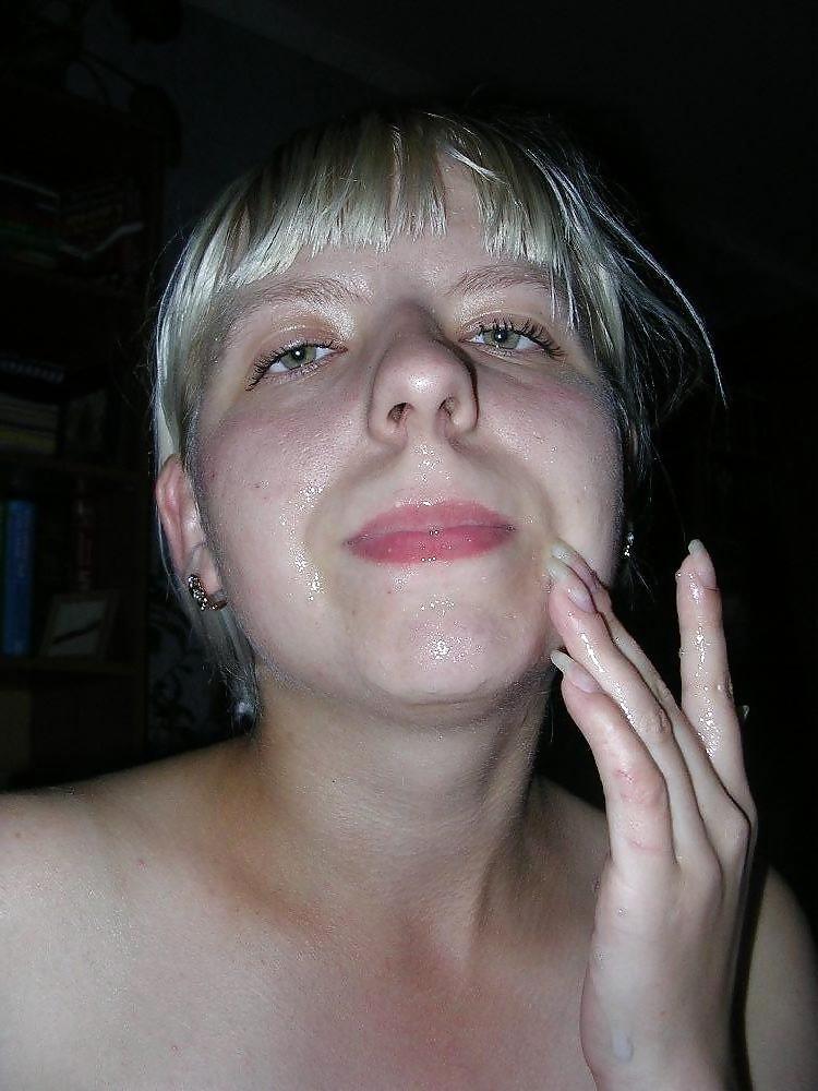 25P Amateur Cum Shots und Gesichtsbehandlungen