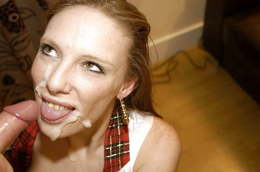 18P Amateur cum shots facial sperm