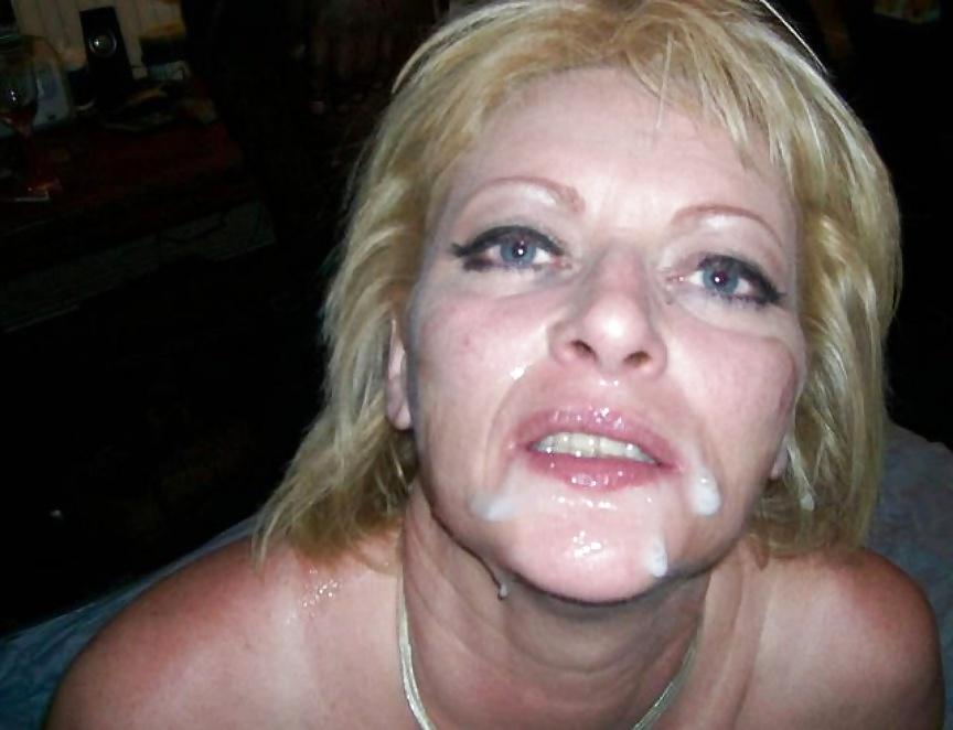 20P Mature amateur facials