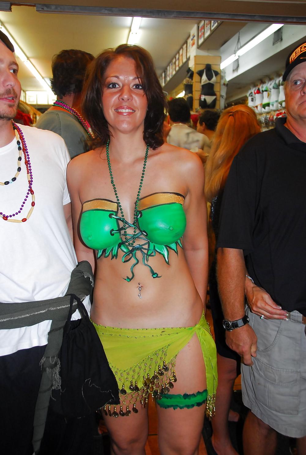 24P Amateur matures out and about with their tits hanging out 11