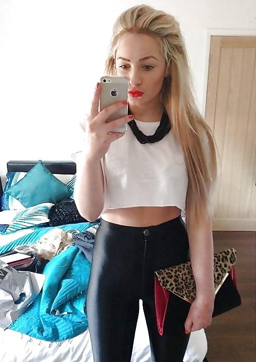 25P Amateur teens - Leggings