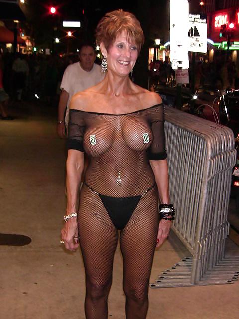 25P Amateur mature out and about with their tits hanging out 12 