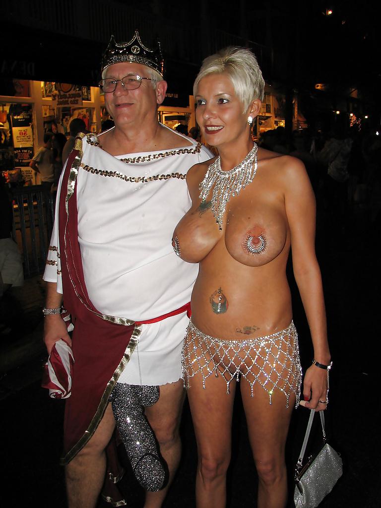25P Amateur mature out and about with their tits hanging out 12 