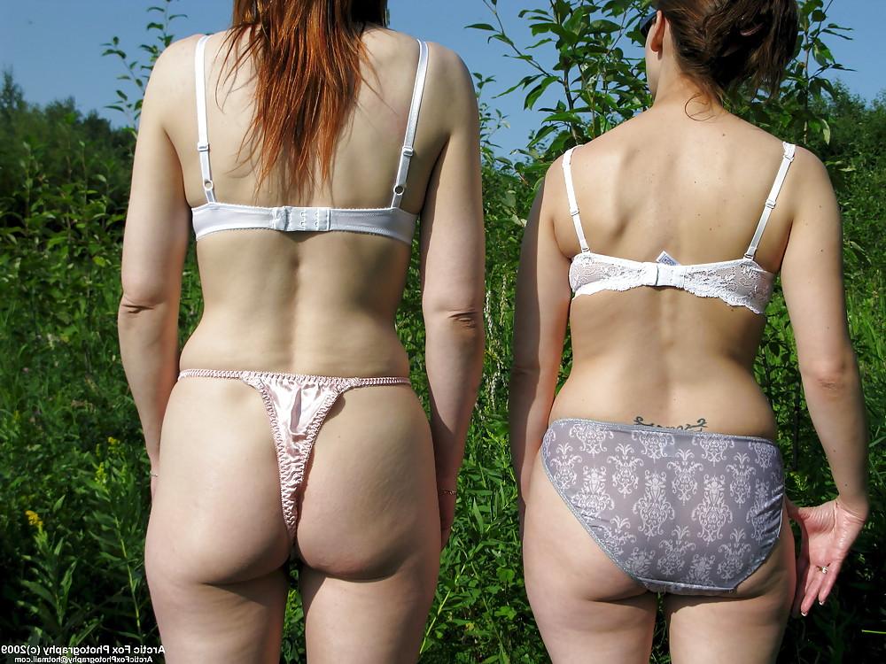 11P Panties wives panty amateur teen voyeur outdoors 