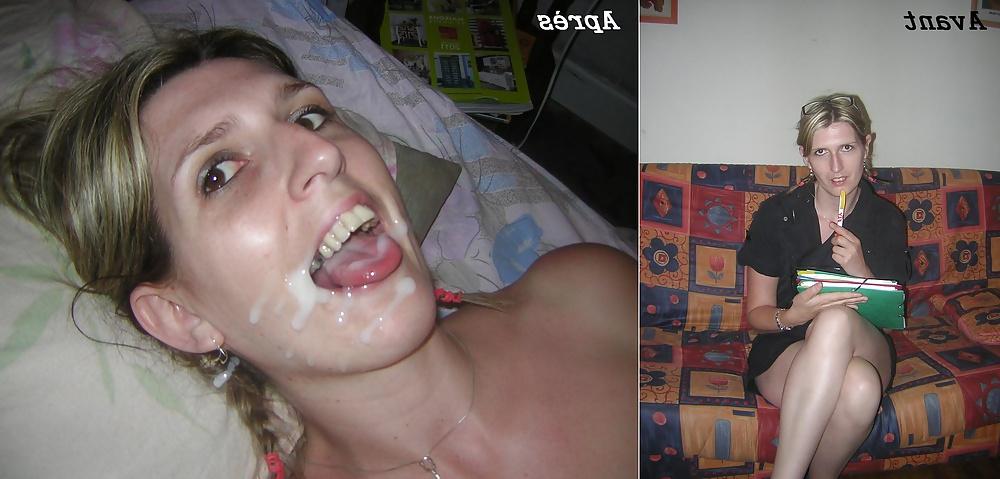 14P Aline french amateur dressed - undressed 4