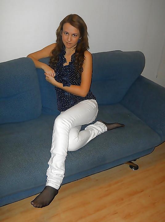 23P Amateur Girls Nylon Feet 6