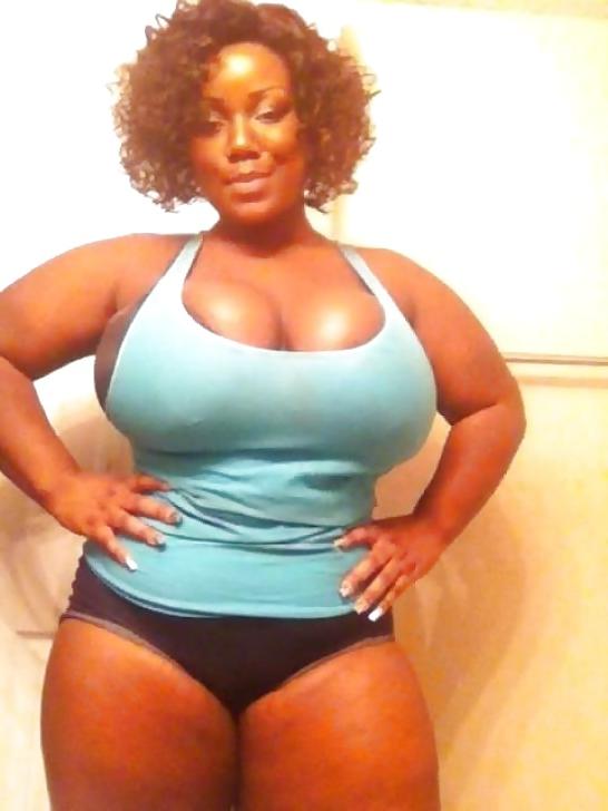 25P Huge Black Amateur Tits