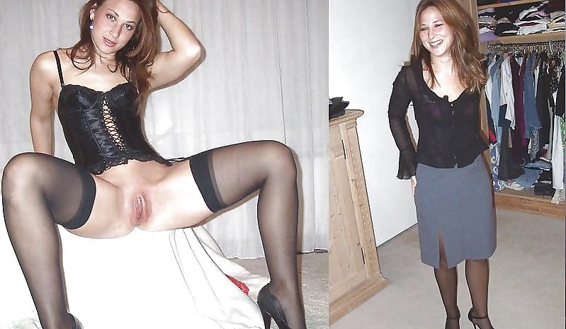 25P Amateur Girls Dressed and Undressed 7