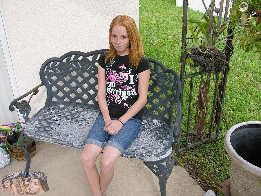 14P Amateur and Tiny Breasted Petite Teen Modeling Nude