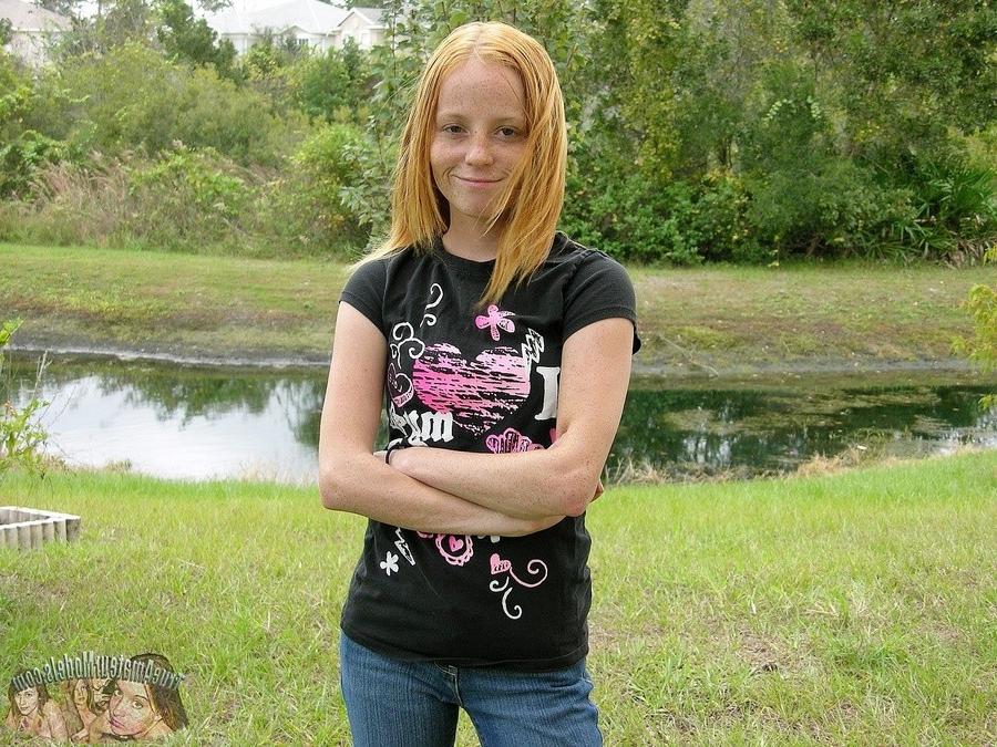 14P Amateur and Tiny Breasted Petite Teen Modeling Nude