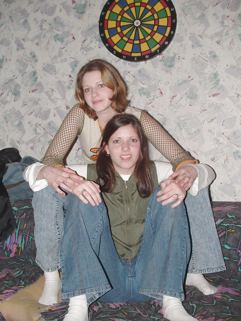 25P Good Amateur Teen lesbian Set