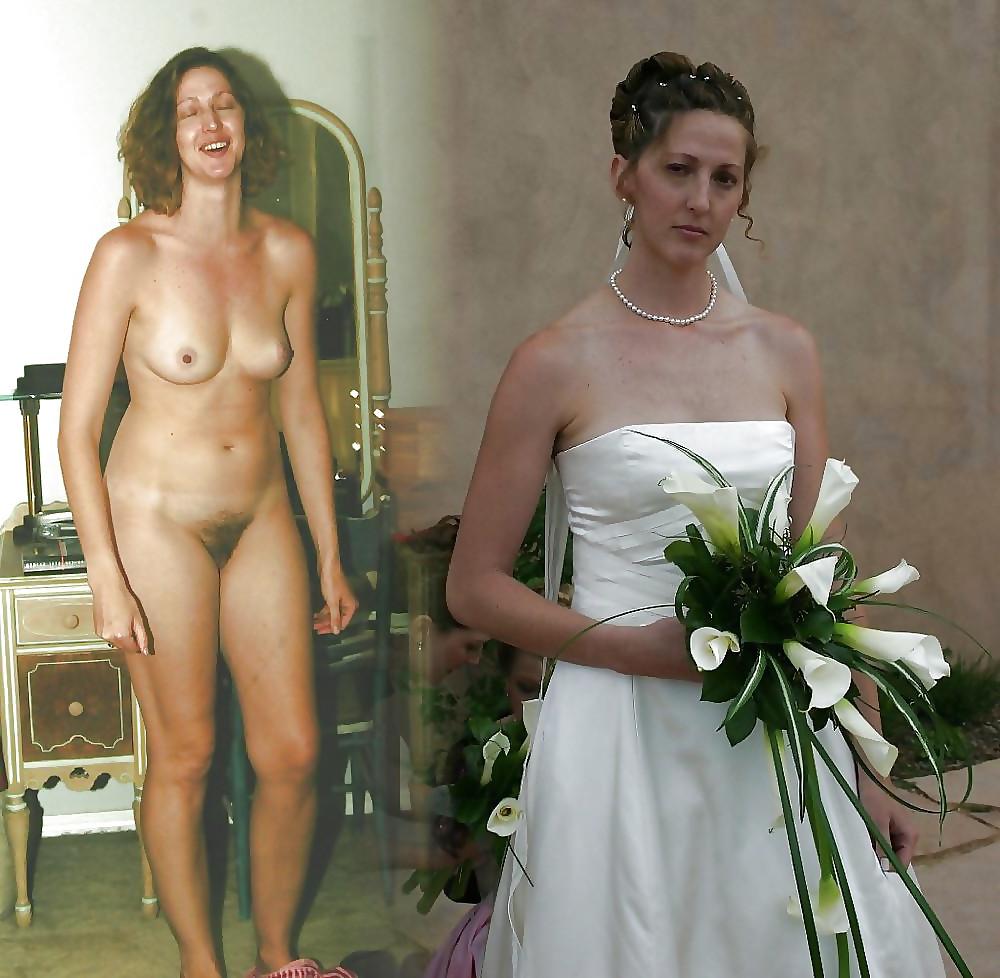 24P Real Amateur Brides - Dressed Undressed 11