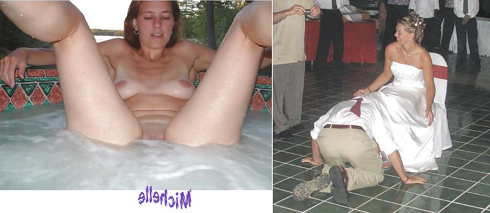 24P Real Amateur Brides - Dressed Undressed 11