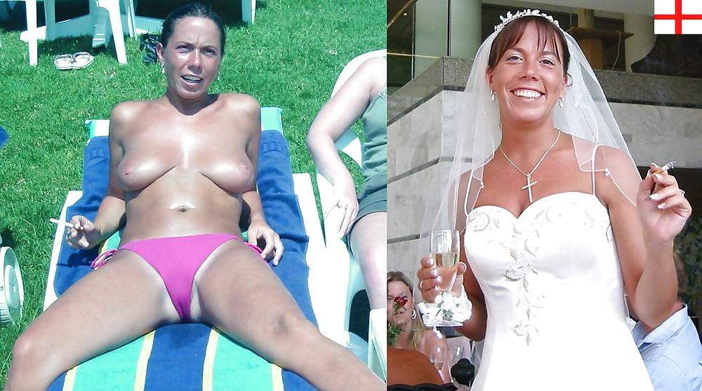 24P Real Amateur Brides - Dressed Undressed 11