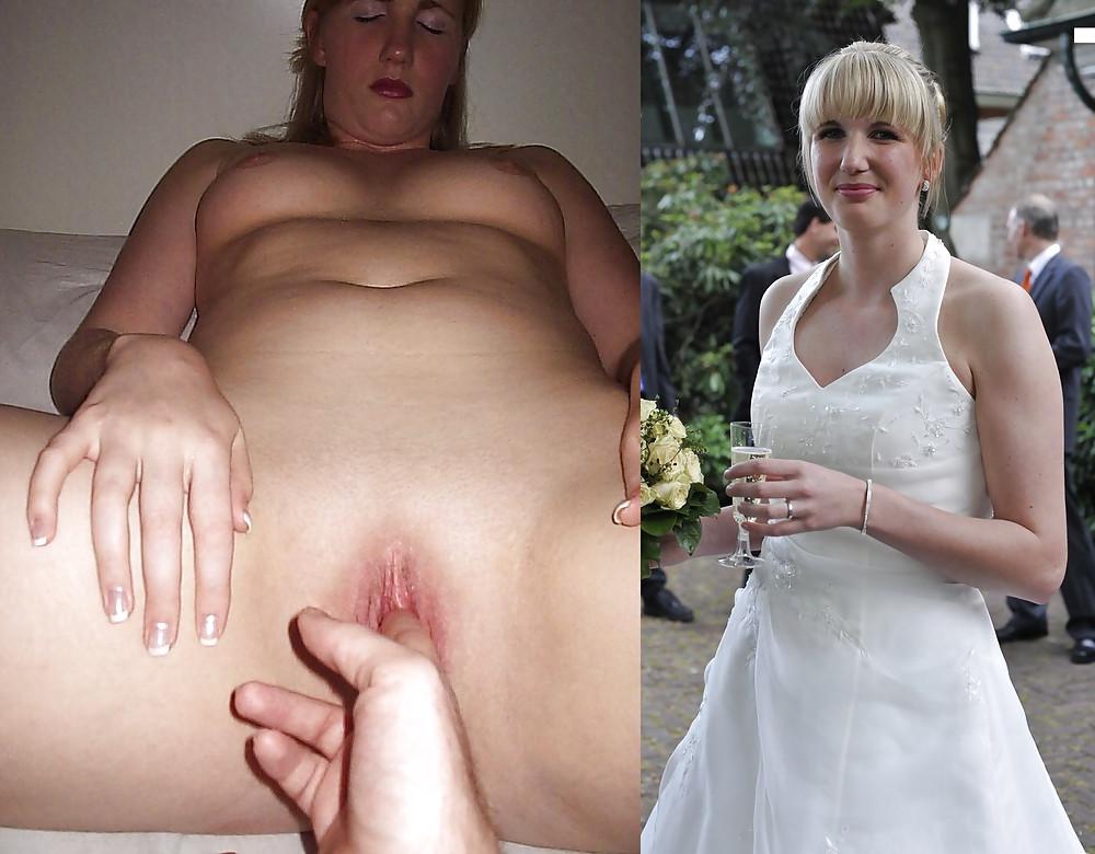 24P Real Amateur Brides - Dressed Undressed 11