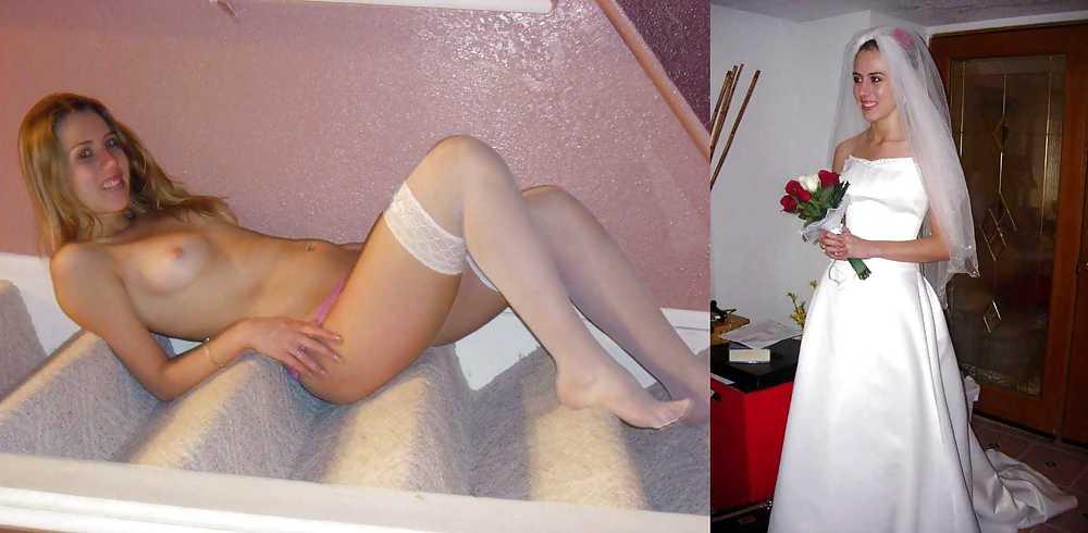 24P Real Amateur Brides - Dressed Undressed 11