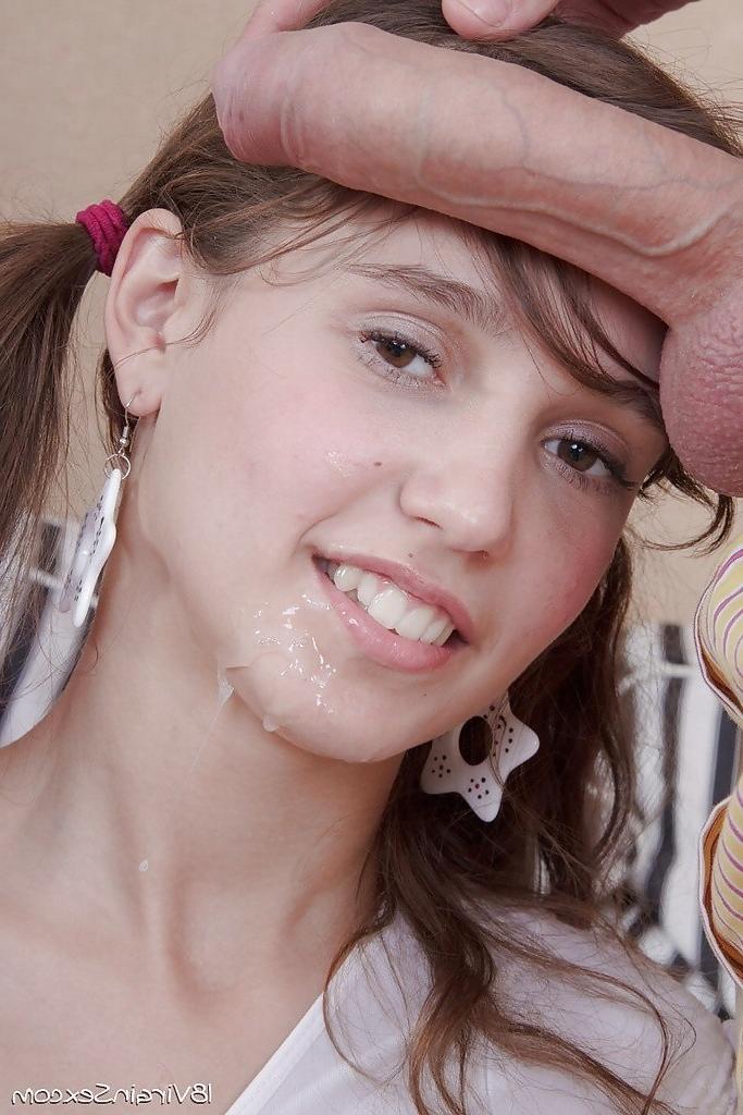 25P Amateur Teens Facials