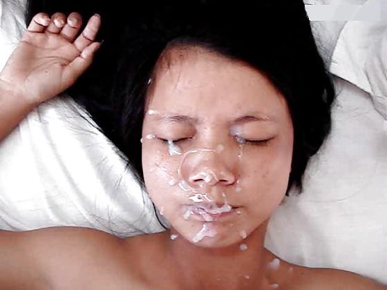 17P Amateur Asian Facials & Cumshots