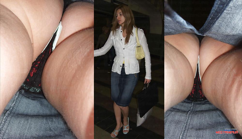 25P Candid upskirt amateur 2