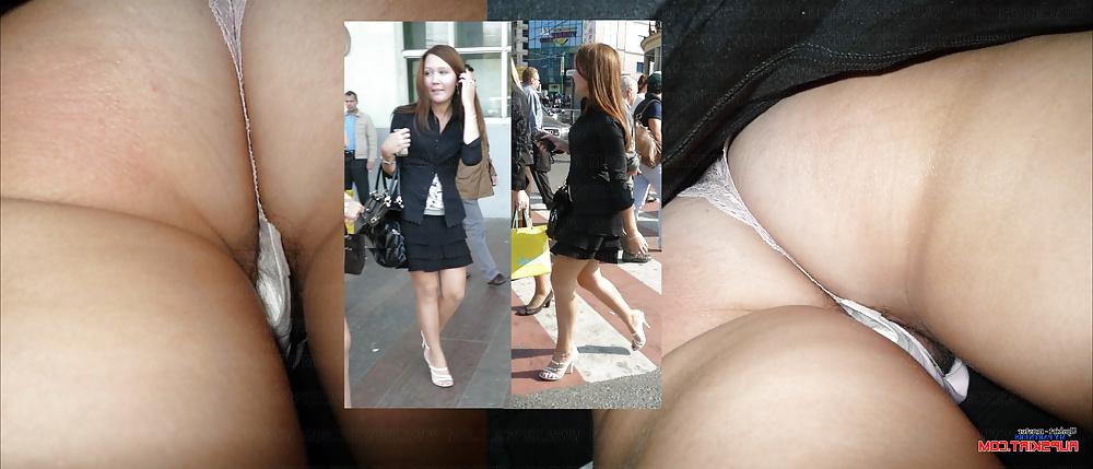 25P Candid upskirt amateur 2