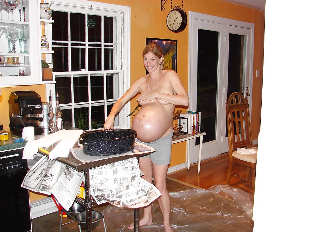 12P Pregnant amateur wife