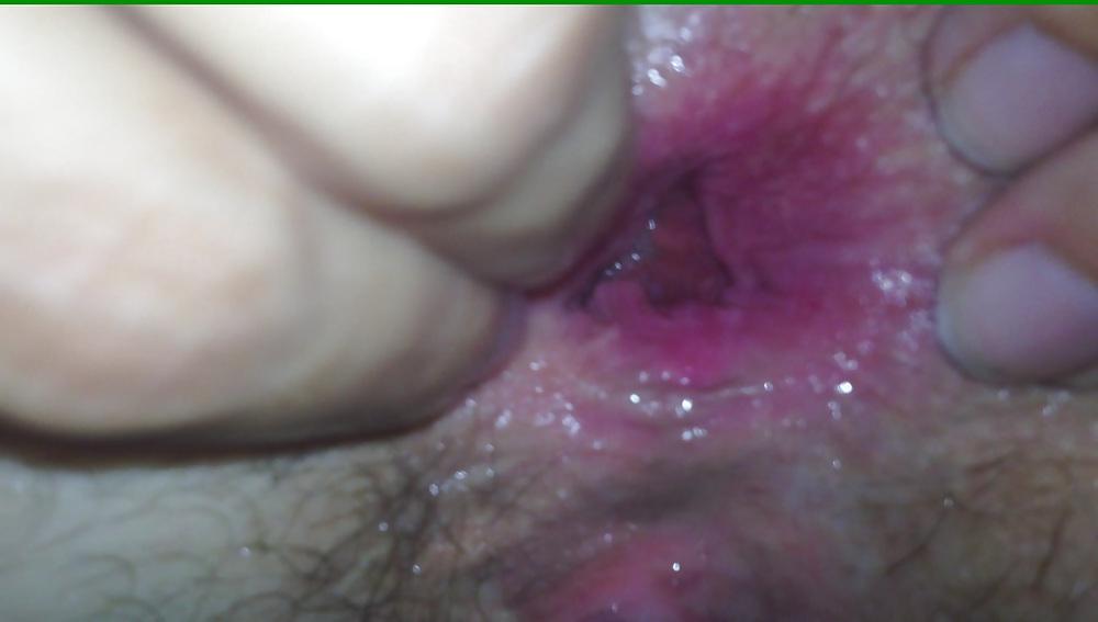 18P Anal creampie and fingering HD