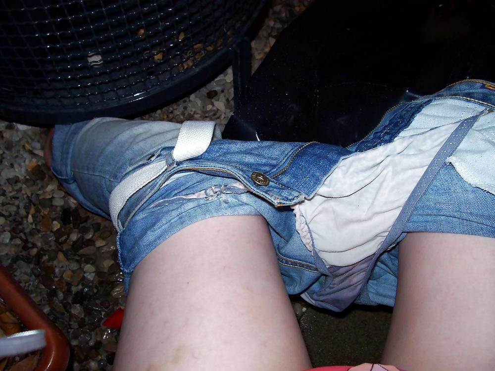 8P PANTY pulled down amateur wives - Frauen lassen Slip fallen