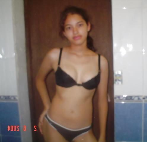 9P The Beauty of Nice Tits Amateur Latino Teen