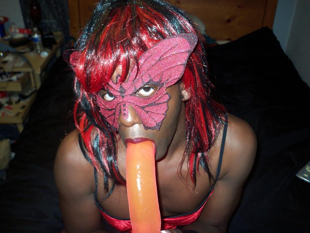 12P Amateur Black CD G. Archangel Aurianna - Red Mask - Pr0n