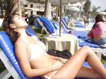 19P The Beauty of Amateur Latino Teen Nice Tits