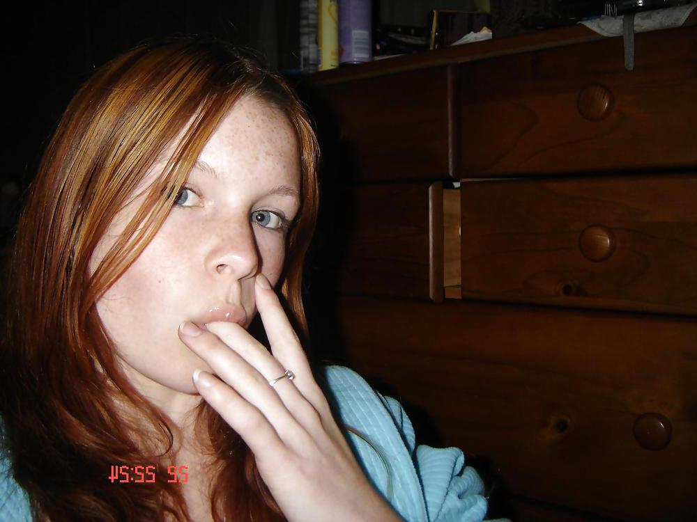 14P The Beauty of Amateur Redhead Teen