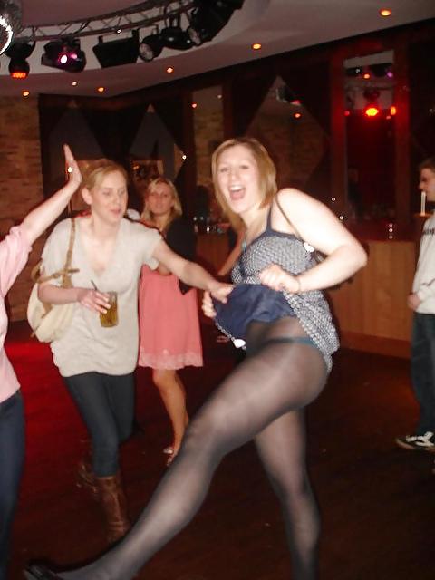 19P Amateur Upskirts in Black
