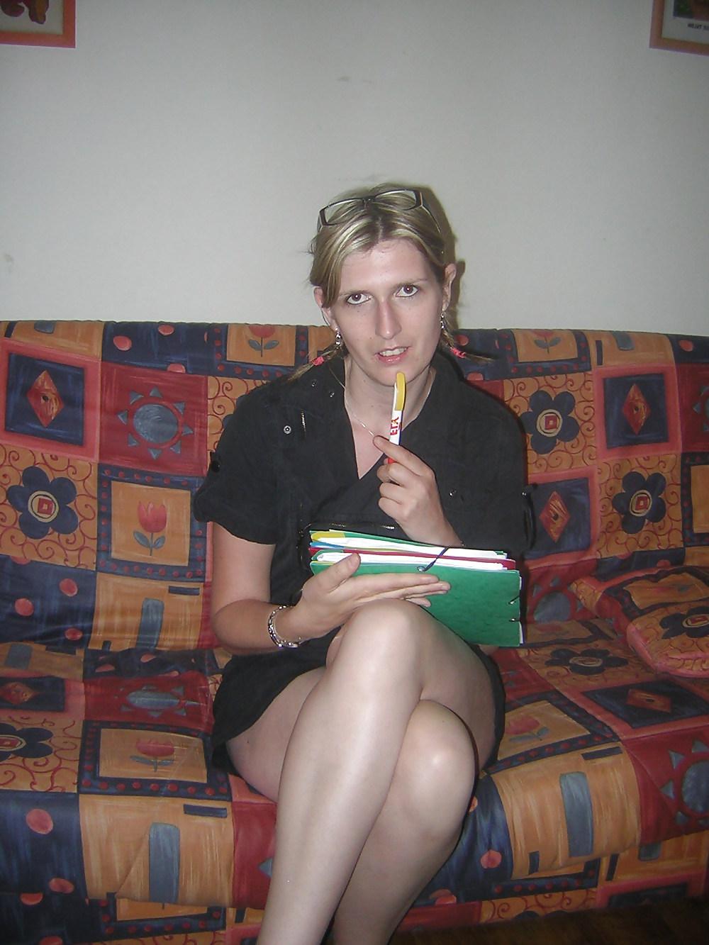 12P French amateur sexy secretary part 1