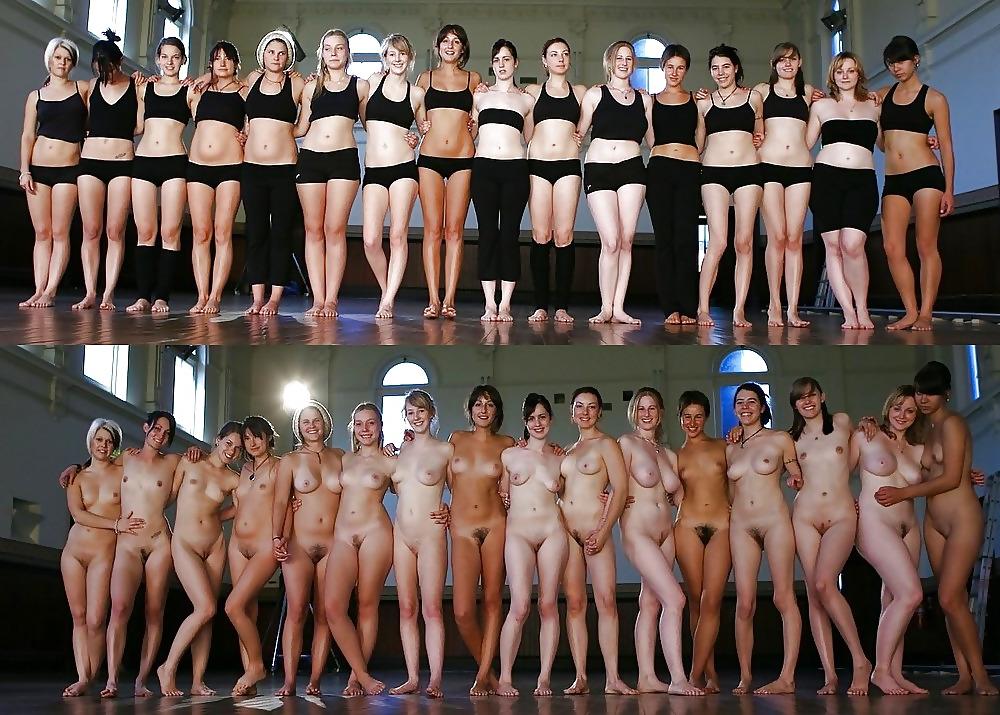 12P GROUPS - teen amateur women - Gruppen von tollen Frauen