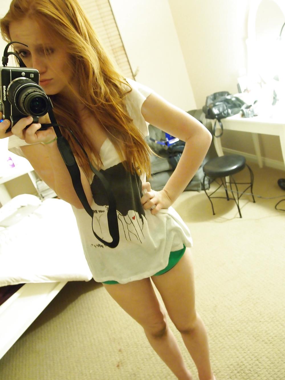 25P Ginger amateur teen