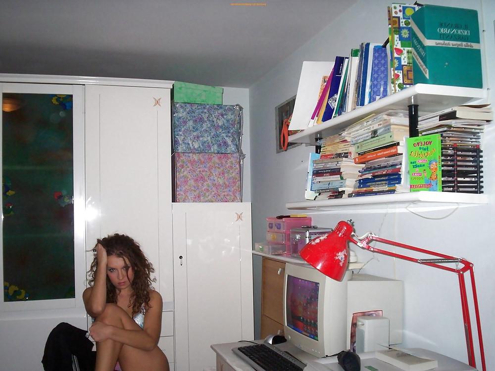 25P Real Amateur Set Girlfriend with curly hair