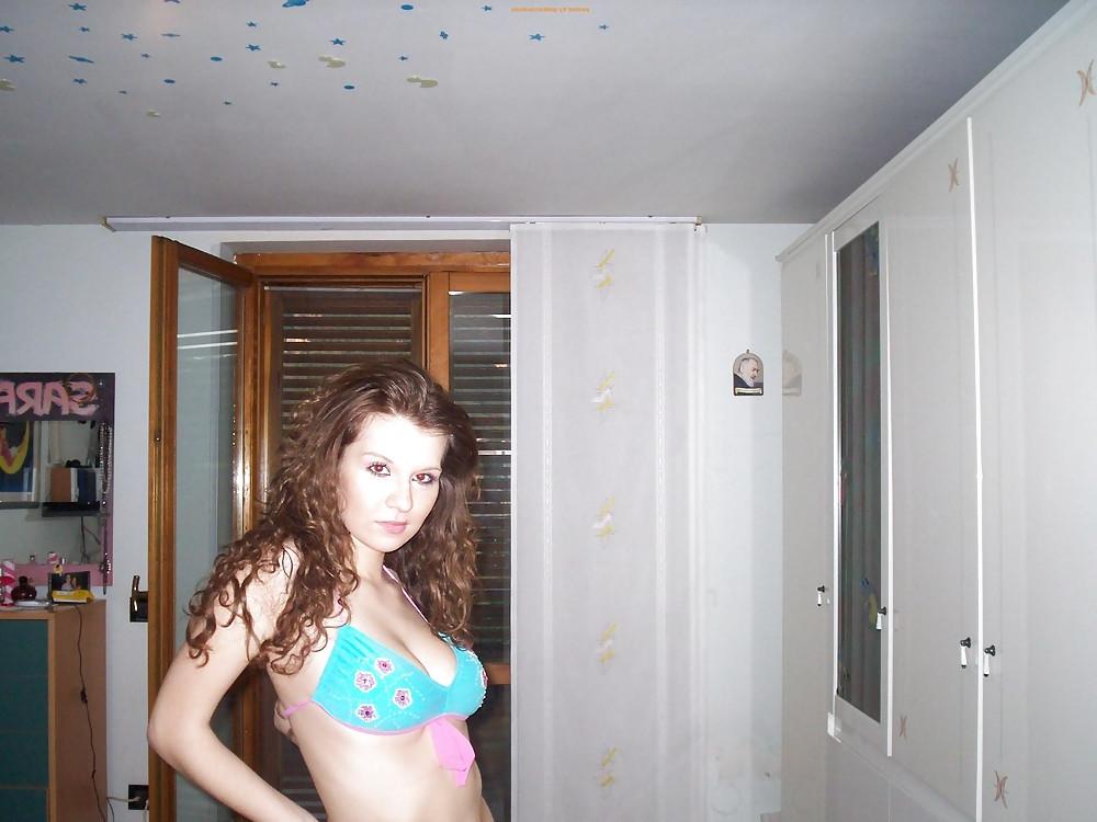 25P Real Amateur Set Girlfriend with curly hair