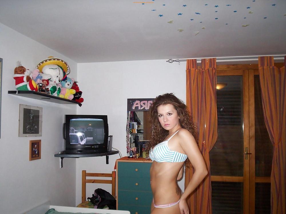 25P Real Amateur Set Girlfriend with curly hair
