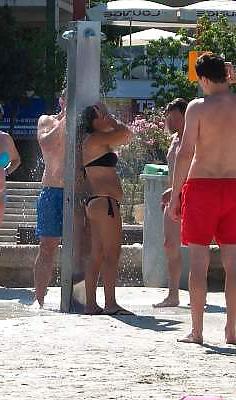 15P Amateur Thong Bikini pic's ass and Tits.