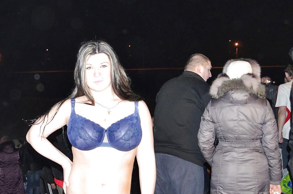 25P Russian Epiphany bathing! Amateur!