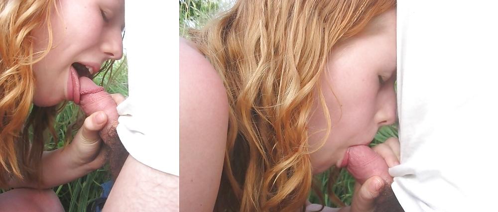 21P HOT 20 yo amateur french redhead
