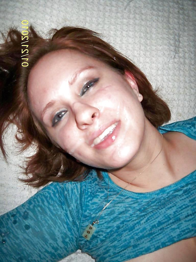 25P Red Head Girl Amatuer Facials
