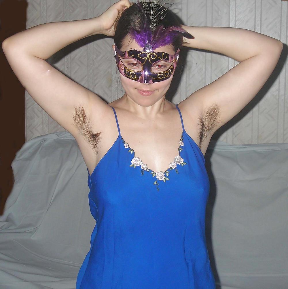 11P Real, Amateur photo Russian hairy women. diana