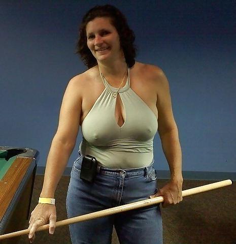25P Braless pookies amateur
