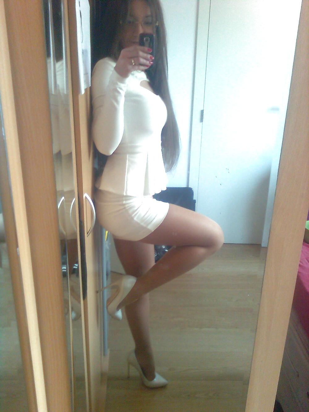 25P My sexy feet arch barefoot & designer high heels amateur
