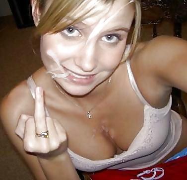 25P Amateur Mature Facial MILF