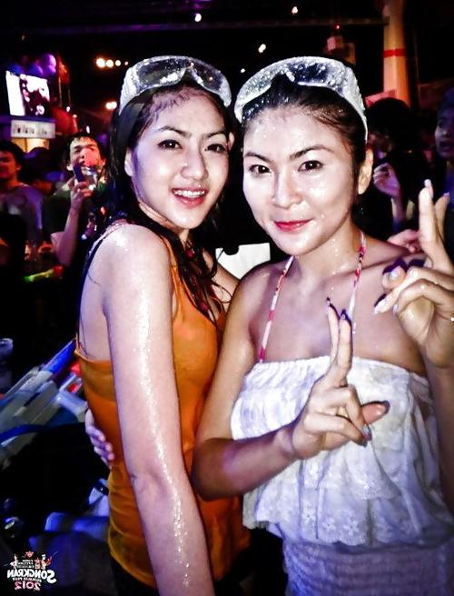 25P Amateur Self Shot Songkran Festival Thailand Funny Day