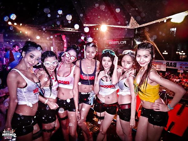 25P Amateur Self Shot Songkran Festival Thailand Funny Day