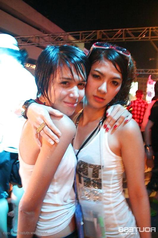 25P Amateur Self Shot Songkran Festival Thailand Funny Day